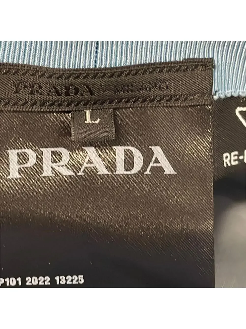 Prada Re-Nylon Bucket Hat Light Blue #279928P58B